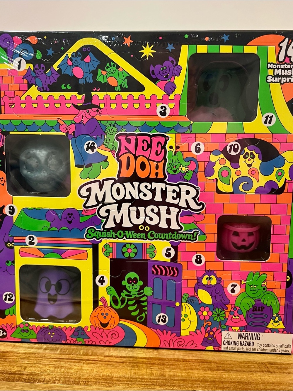🔥RARE🌟THE NeeDoh Monster Mush Squish-O-Ween Countdown 👻 🎃 This is🔥!